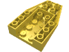 Набор LEGO Wedge 6 x 4 Inverted, Желтый