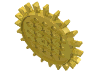 Technic Gear 21 Large Tooth Samsonite, gear, pre-technic