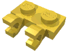 Набор LEGO Plate Special 1 x 2 with Clips Horizontal [Thick U-Clips], Желтый