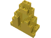 Набор LEGO Rock Panel Triangular 3 x 8 x 7 (aka LURP), Желтый