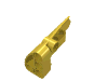 Набор LEGO Technic, Panel Fairing # 4 Small Smooth Long, Side B, Желтый