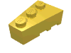 Набор LEGO Wedge 3 x 2 Left, Желтый