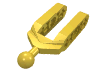 Набор LEGO Technic Steering Knuckle Arm with Ball Joint, Желтый