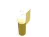 Набор LEGO Door 1 x 3 x 3 Right with Window and Vertical Handle, Желтый