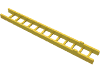 Набор LEGO Ladder 10.3cm (collapsed) 3-Piece - Top Section, Желтый