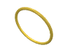 Набор LEGO Technic Rubber Belt 26mm, Желтый