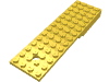 Набор LEGO Vehicle, Trailer Base 4 x 14 x 1, Желтый