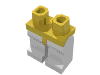 Набор LEGO Hips and White Legs, Желтый