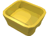 Набор LEGO Friends Accessories Dish, Rectangular, Желтый