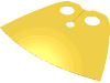 Набор LEGO Minifig Cape Cloth - Very Short, Желтый