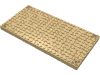 Набор LEGO Brick, Modified 12 x 24 with Peg at each Corner, Pearl Light Gold