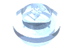 Набор LEGO Plate Round 1 x 1 with Solid Stud, Trans-Medium Blue