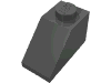 Набор LEGO Slope 45В° 2 x 1 - without Bottom Tube, Pearl Dark Gray