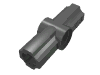 Набор LEGO Technic Axle and Pin Connector Angled #2 - 180В°, Pearl Dark Gray