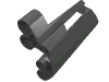 Набор LEGO Technic Fairing #23 Large Short, Small Hole, Side B, Pearl Dark Gray