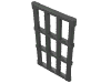 Набор LEGO Door Grill 1 x 4 x 9, Pearl Dark Gray
