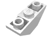 Набор LEGO Slope Inverted 45В° 3 x 1 Double with 2 Completely Open Studs, Белый
