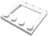 Набор LEGO Hinge Vehicle Roof 4 x 4 Sunroof, Белый