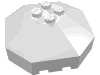 Набор LEGO Windscreen 6 x 6 Octagonal Canopy without Axle hole, Белый