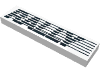 Набор LEGO Tile 1 x 4 with RALLY Print, Белый