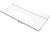 Набор LEGO Hinge Panel 6 x 3, Белый