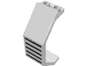Набор LEGO Panel 3 x 2 x 6 with Black Grill Print, Белый