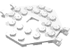 Набор LEGO Boat Mast Platform, Белый
