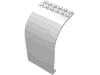 Panel 6 x 6 x 9 Curved Top