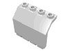Набор LEGO Hinge Panel 2 x 4 x 3 1/3, Белый