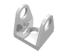 Набор LEGO String Reel 2 x 2 Holder, Белый