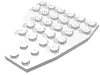 Набор LEGO Boat Bow Plate 7 x 6 without Stud Notches, Белый