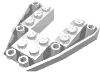 Набор LEGO Boat Bow Brick 6 x 6 x 1, Белый