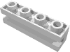 Набор LEGO Brick Special 1 x 4 with Groove, Белый
