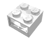 Набор LEGO Electric Lightbrick  2 x  2 Type 1 12V (Complete), Белый