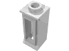 Набор LEGO Window 1 x 1 x 2 Classic with Short Sill, Белый