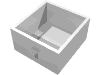 Набор LEGO Homemaker Drawer 4 x 4 x 2, Белый