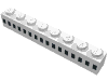 Набор LEGO Brick 1 x 8 with Ferry Square Windows Black 16 in 1 Line Print, Белый
