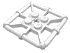 Набор LEGO Plate Special 2 x 2 with Bar Frame Square, Белый