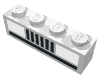 Набор LEGO Brick 1 x 4 with Basic Car Headlights Print, Белый