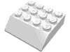 Набор LEGO Slope 45В° 4 x 4, Белый