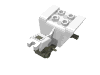 Набор LEGO Tricycle Complete Assembly with Dark Gray Chassis &amp, Белый
