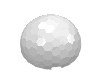 Набор LEGO Dome Hemisphere 4 x 4 Multifaceted, Белый
