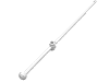 Набор LEGO Bar 16L with Open Stud, Towball, and Slit [aka Windsurfer Mast], Белый