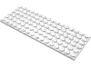 Набор LEGO Plate 6 x 16, Белый