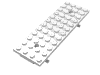 Набор LEGO Car Base 4 x 12 x 1.667 (Complete), Белый
