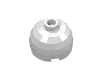 Набор LEGO Brick Round 2 x 2 Dome Top - Blocked Open Stud with Bottom Axle Holder x Shape + Orientation, Белый