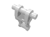 Набор LEGO Torso Mechanical, Battle Droid, Белый