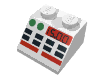 Набор LEGO Slope 45В° 2 x 2 with Buttons and 15.00 Print, Белый