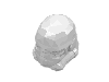Набор LEGO Minifig Helmet SW Stormtrooper [Plain], Белый