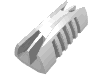 Набор LEGO Grille 1 x 4 [Two Pins], Белый
